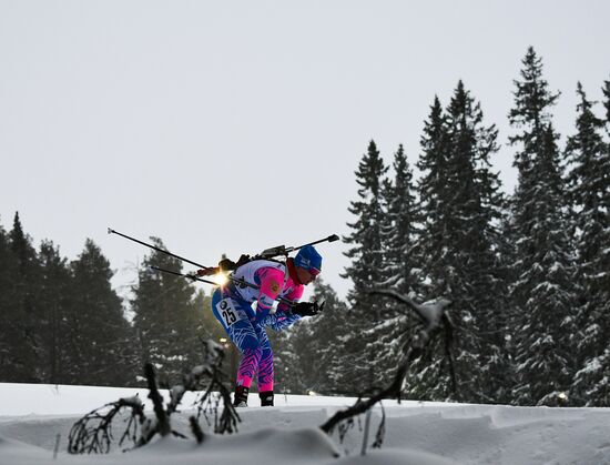 Sweden Biathlon Worlds Women Sprint