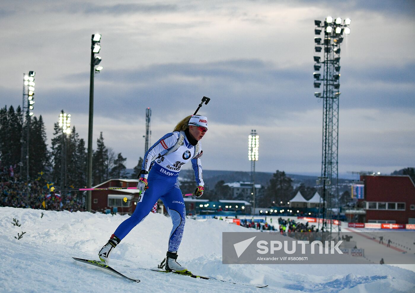 Sweden Biathlon Worlds Women Sprint