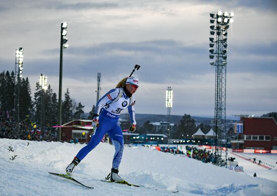 Sweden Biathlon Worlds Women Sprint