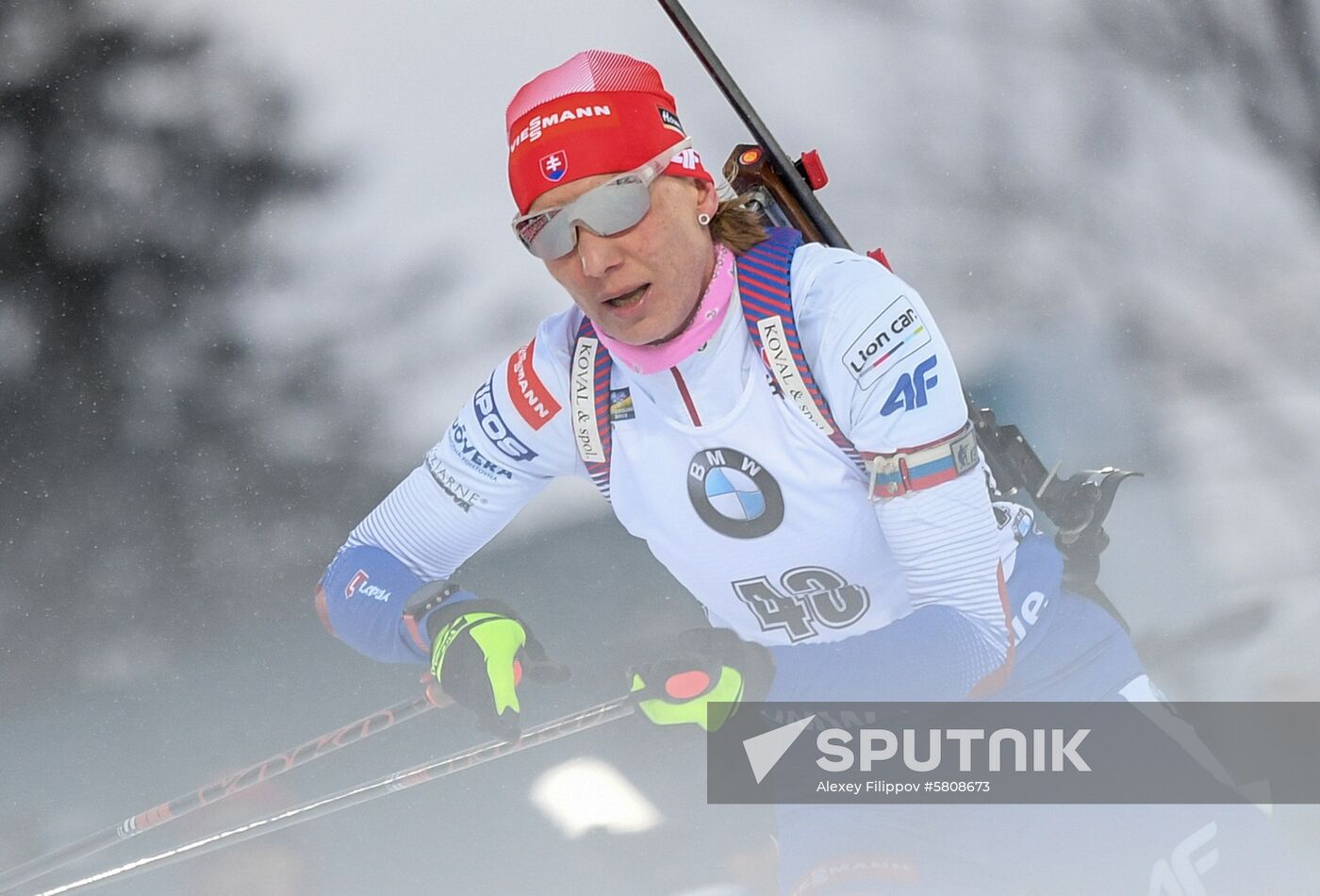 Sweden Biathlon Worlds Women Sprint