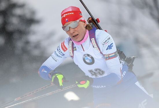 Sweden Biathlon Worlds Women Sprint