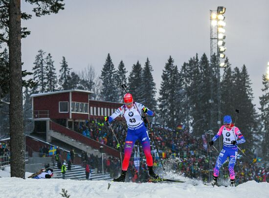 Sweden Biathlon Worlds Women Sprint