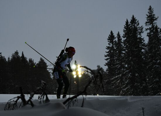 Sweden Biathlon Worlds Women Sprint