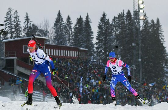 Sweden Biathlon Worlds Women Sprint