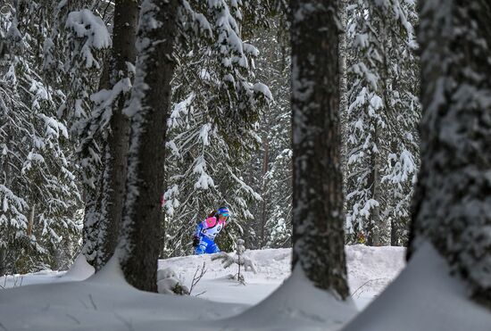 Sweden Biathlon Worlds Women Sprint