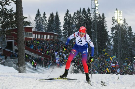 Sweden Biathlon Worlds Women Sprint