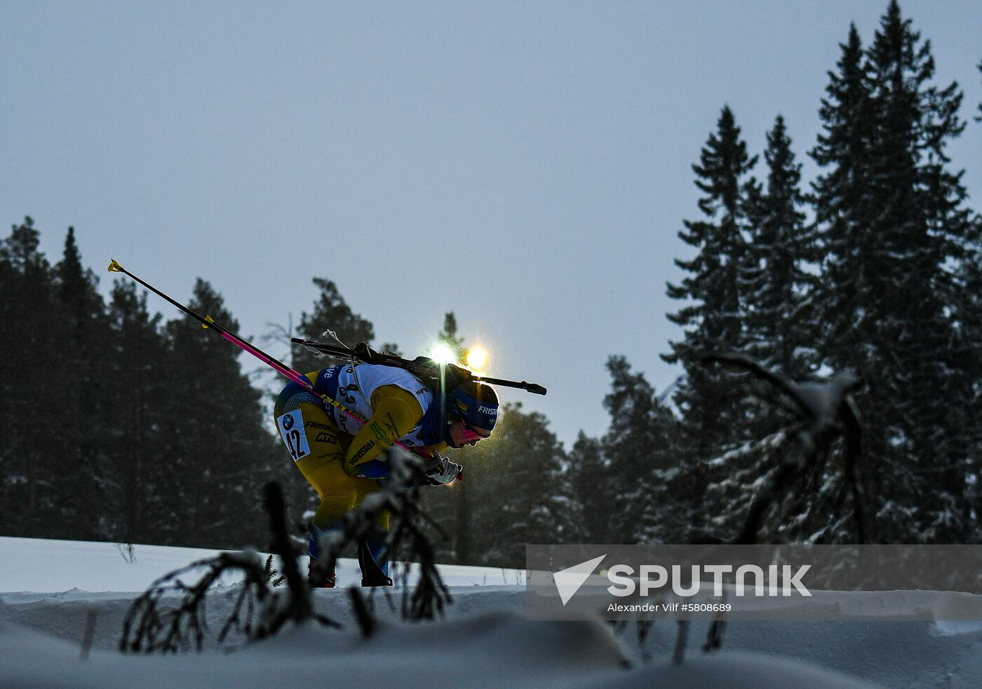 Sweden Biathlon Worlds Women Sprint