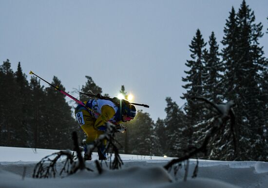 Sweden Biathlon Worlds Women Sprint