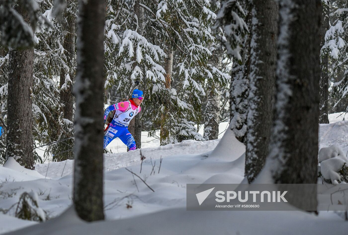Sweden Biathlon Worlds Women Sprint