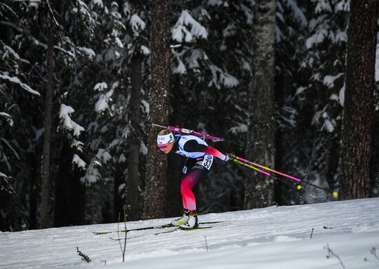 Sweden Biathlon Worlds Women Sprint
