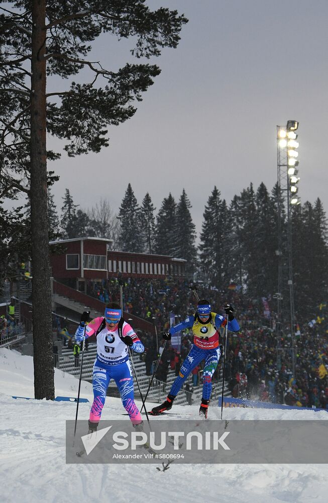 Sweden Biathlon Worlds Women Sprint