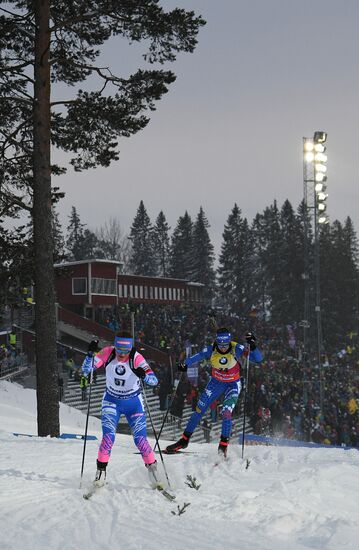 Sweden Biathlon Worlds Women Sprint