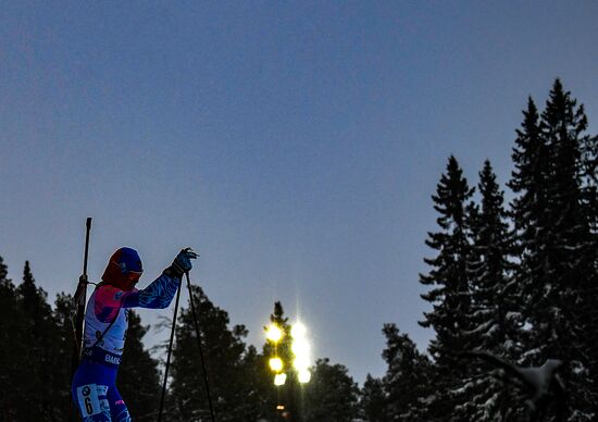 Sweden Biathlon Worlds Women Sprint