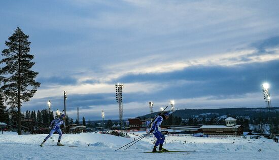 Sweden Biathlon Worlds Women Sprint