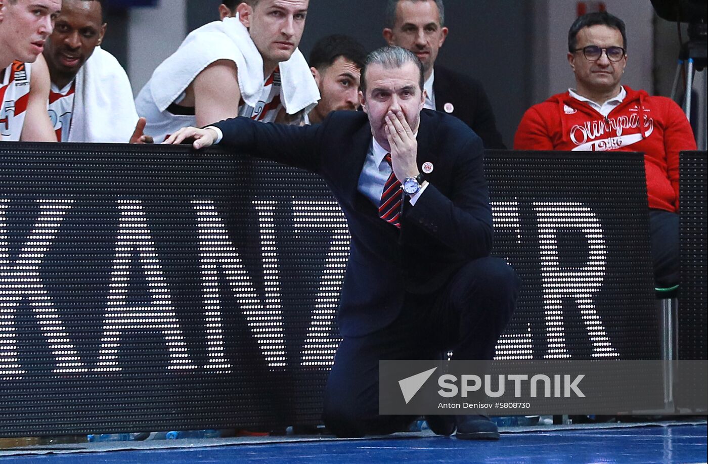 Russia Basketball Euroleague CSKA - Olimpia 