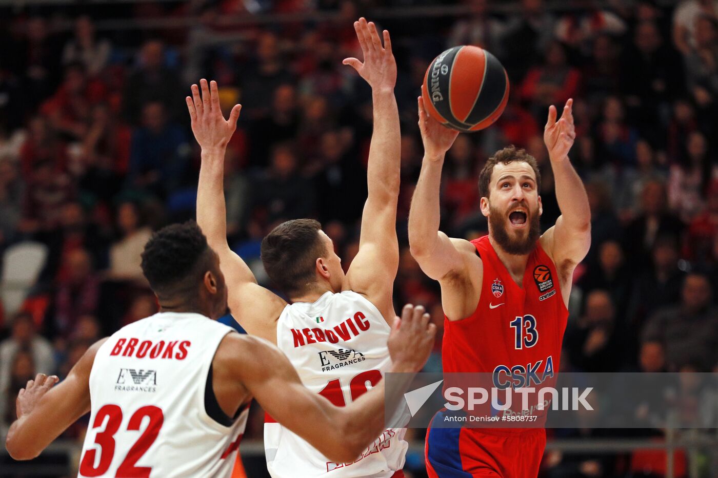 Russia Basketball Euroleague CSKA - Olimpia 