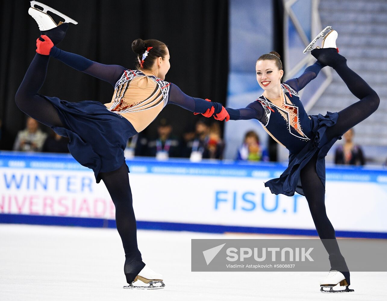 Russia Universiade Synchronized Figure Skating