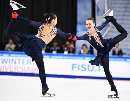 Russia Universiade Synchronized Figure Skating