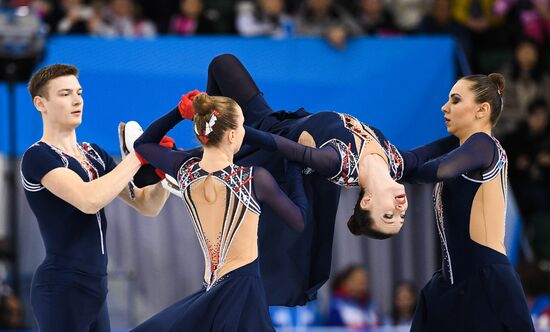 Russia Universiade Synchronized Figure Skating