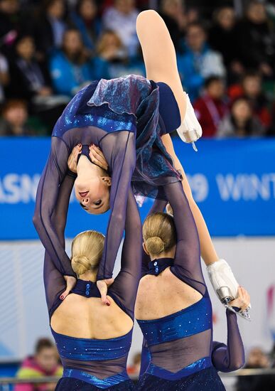 Russia Universiade Synchronized Figure Skating