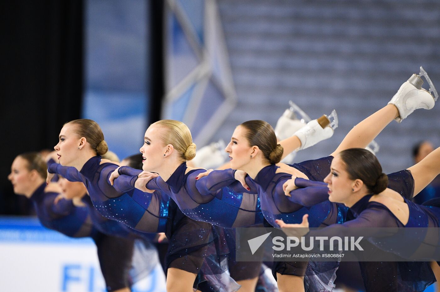 Russia Universiade Synchronized Figure Skating