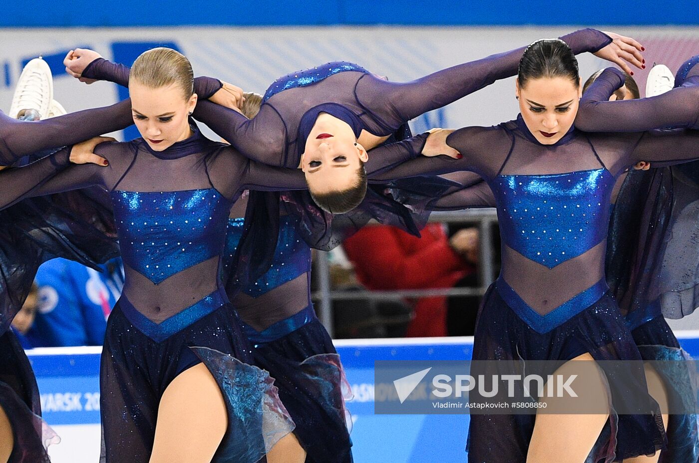 Russia Universiade Synchronized Figure Skating
