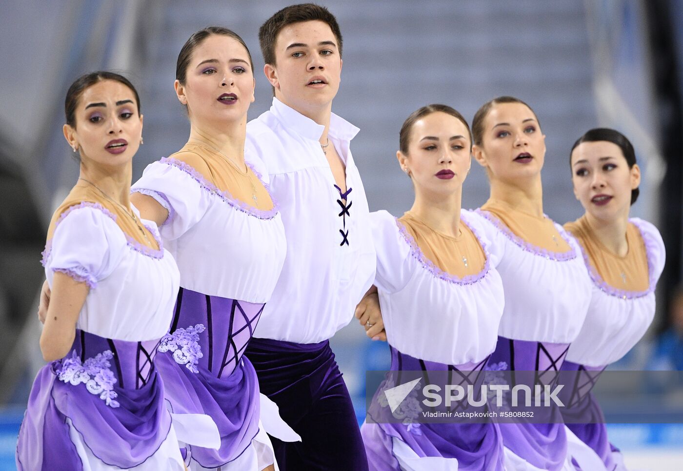 Russia Universiade Synchronized Figure Skating