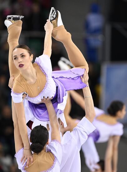 Russia Universiade Synchronized Figure Skating