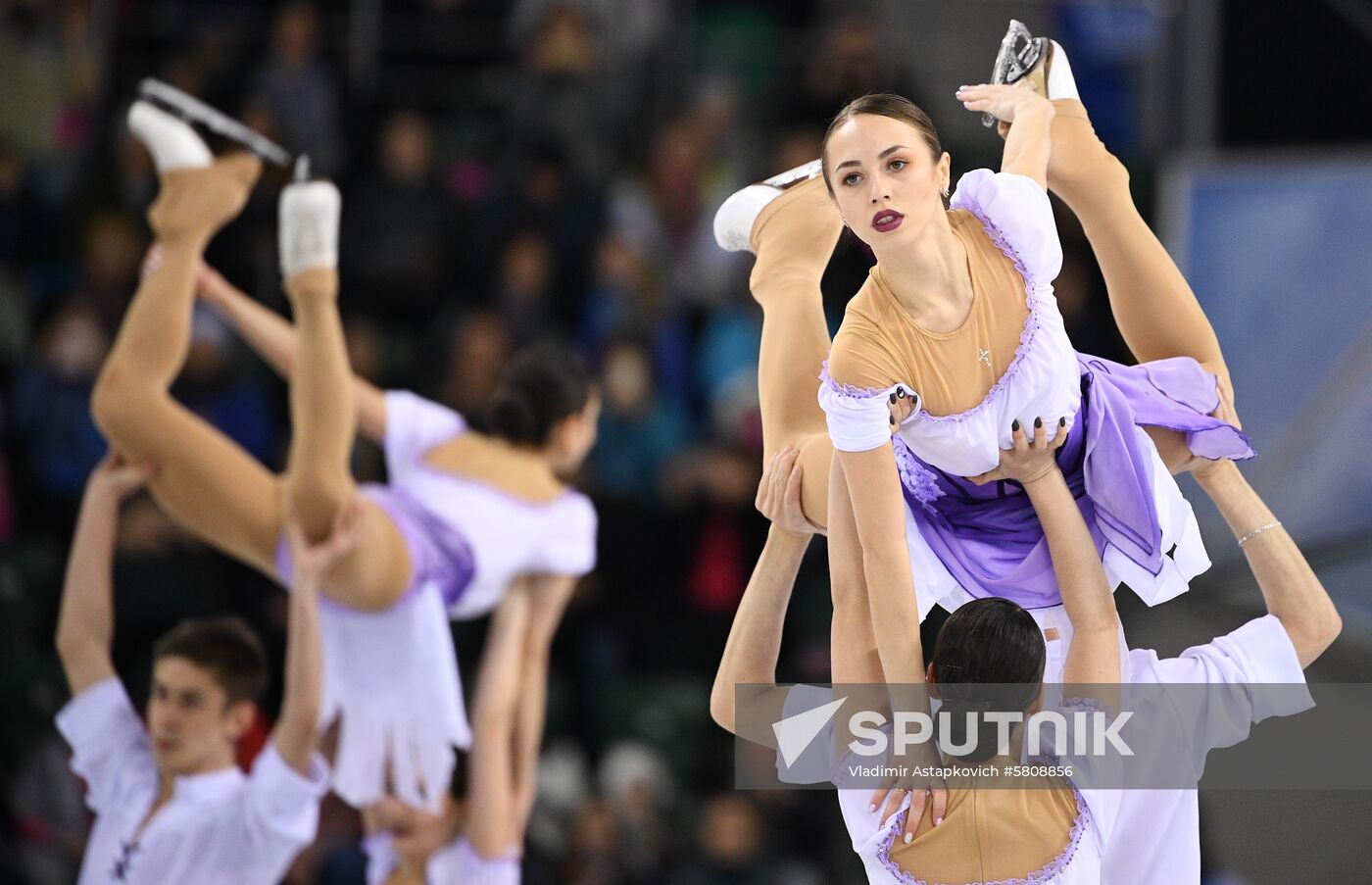Russia Universiade Synchronized Figure Skating