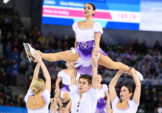 Russia Universiade Synchronized Figure Skating