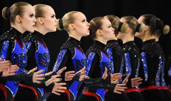 Russia Universiade Synchronized Figure Skating