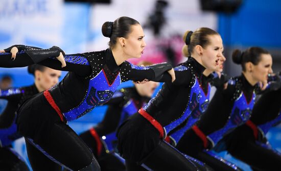 Russia Universiade Synchronized Figure Skating