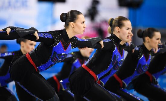 Russia Universiade Synchronized Figure Skating