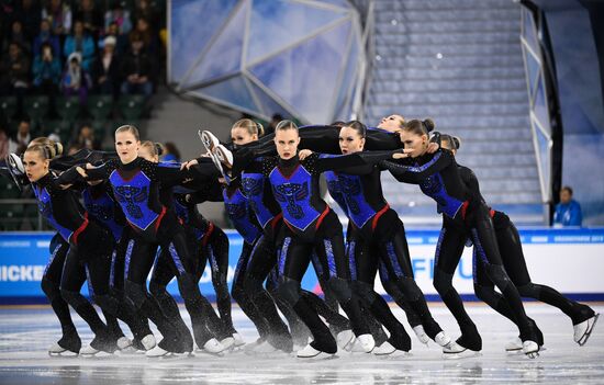 Russia Universiade Synchronized Figure Skating