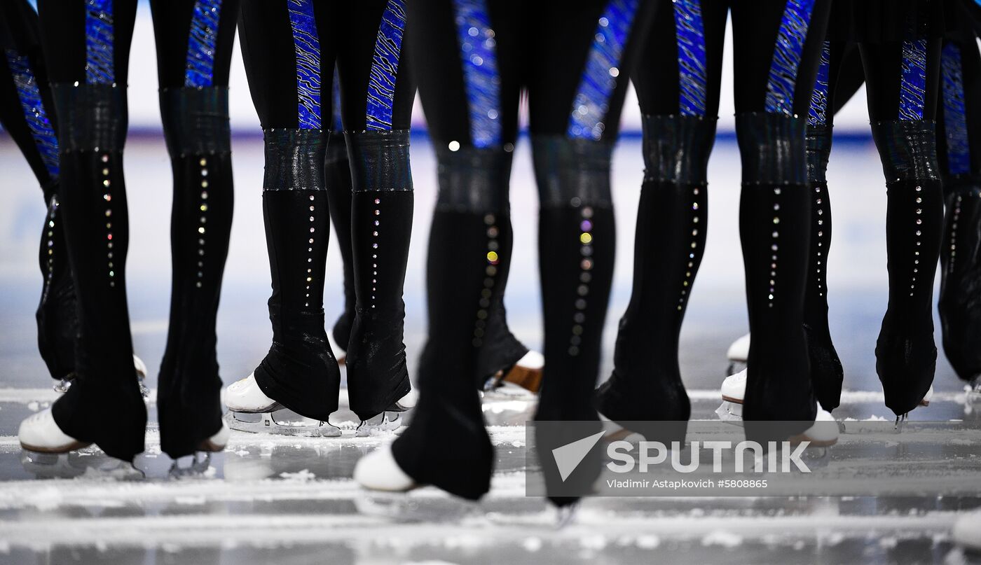 Russia Universiade Synchronized Figure Skating