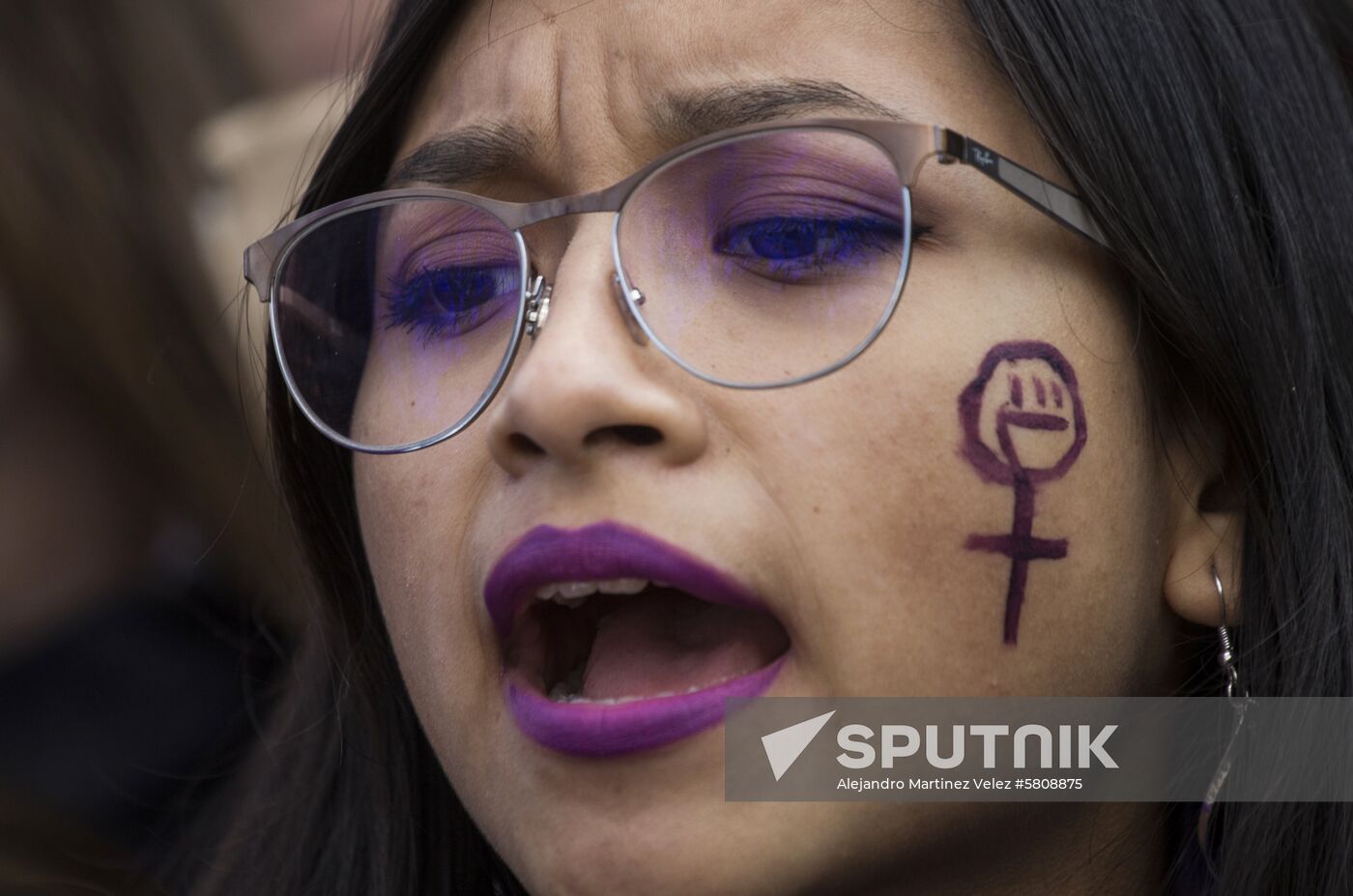 Spain Women's Day Demonstration