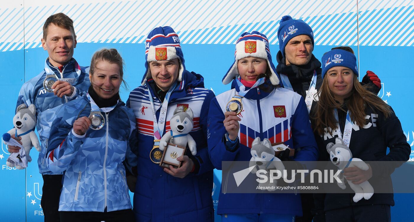 Russia Universiade Biathlon Mixed Relay