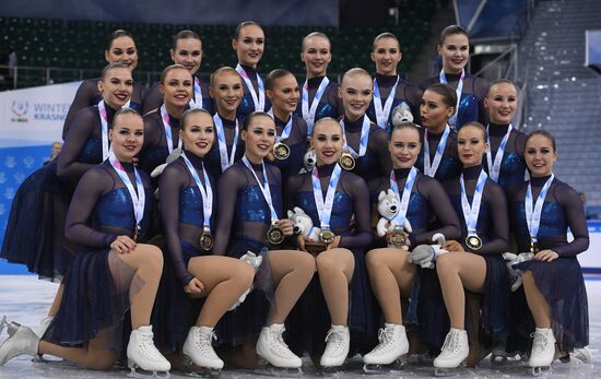 Russia Universiade Synchronized Figure Skating