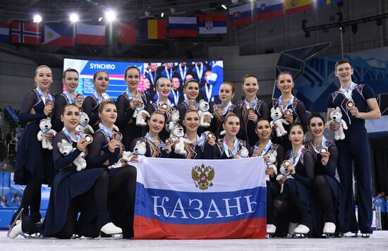 Russia Universiade Synchronized Figure Skating