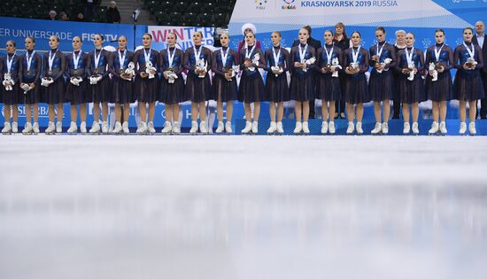 Russia Universiade Synchronized Figure Skating