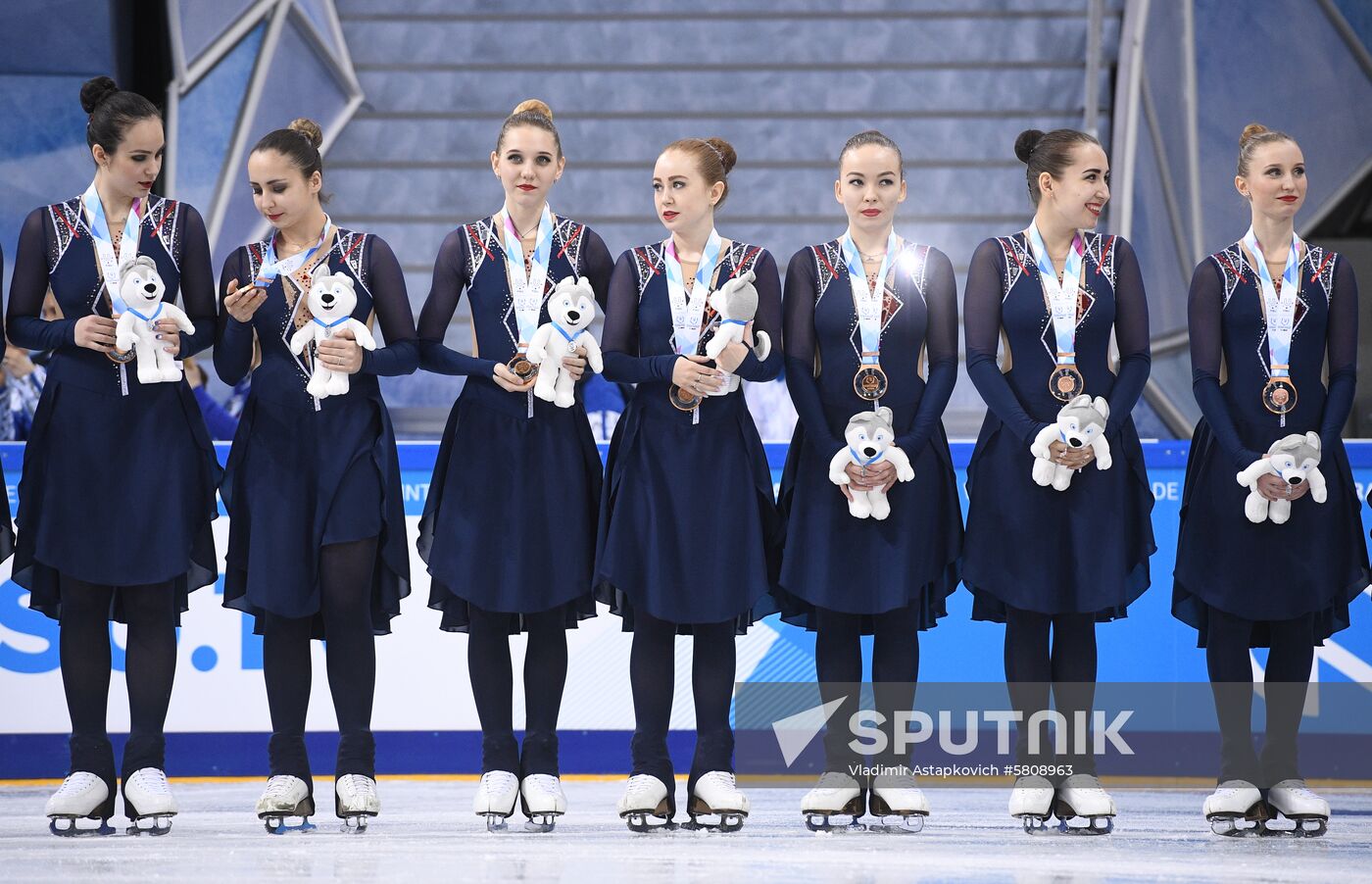 Russia Universiade Synchronized Figure Skating