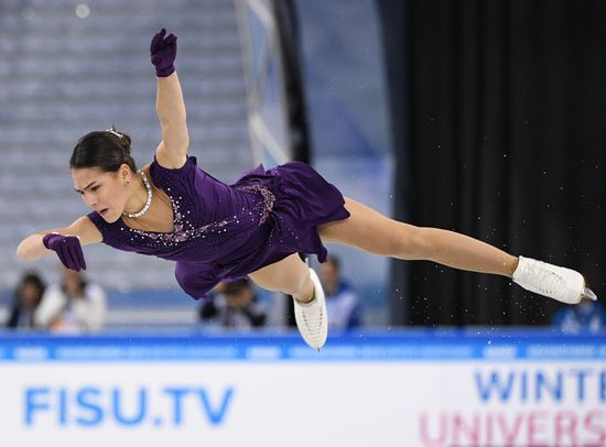 Russia Universiade Figure Skating Ladies