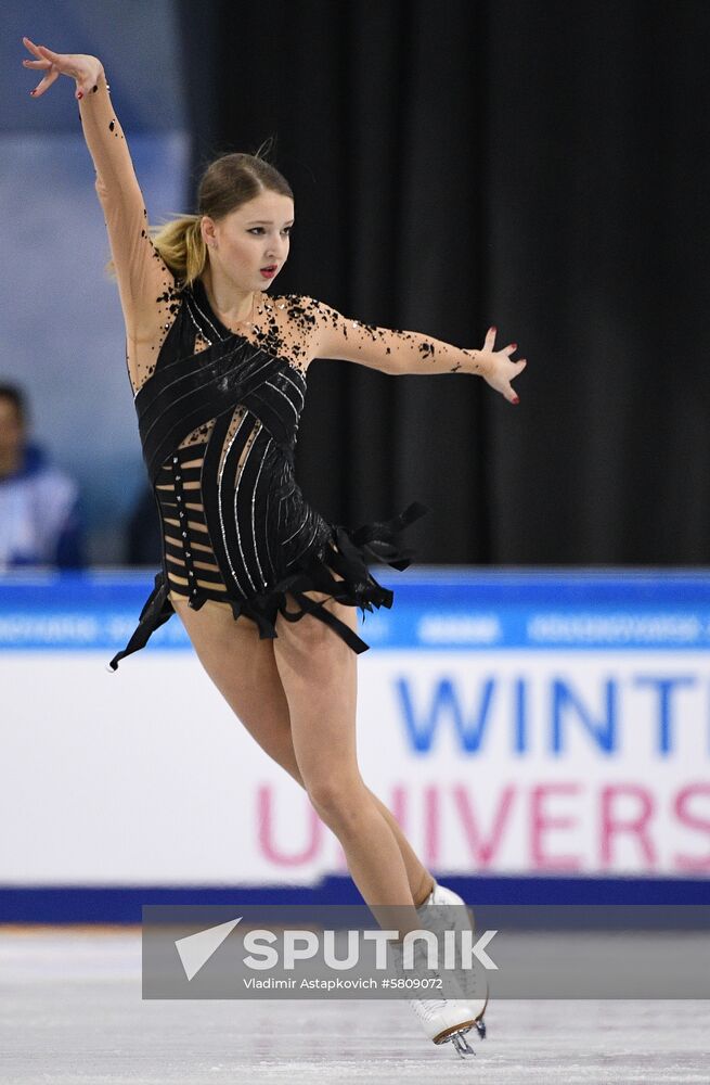 Russia Universiade Figure Skating Ladies