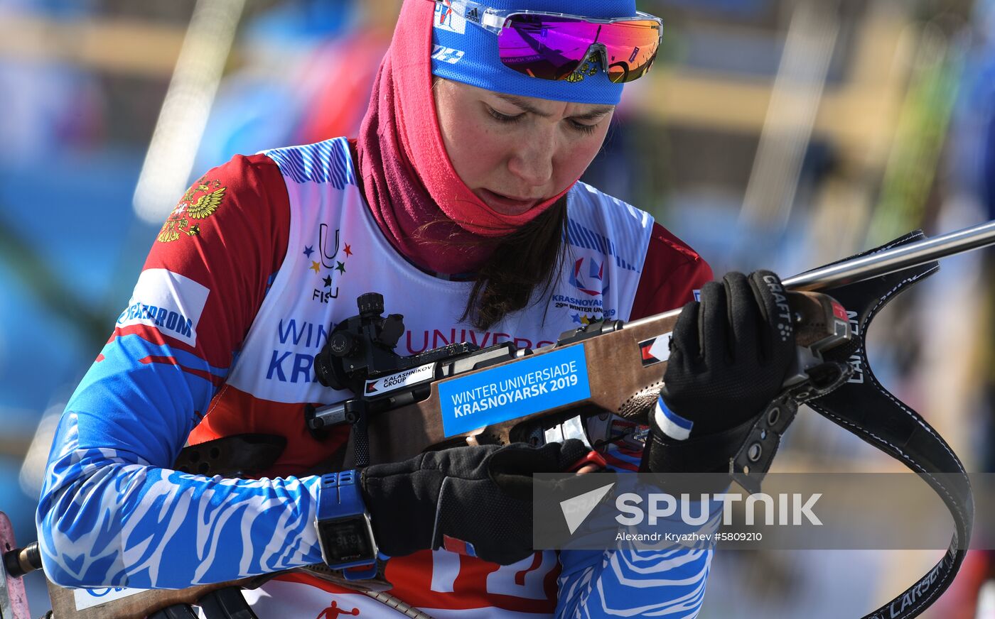 Russia Universiade Biathlon Mixed Relay