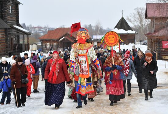 Russia Pancake Week
