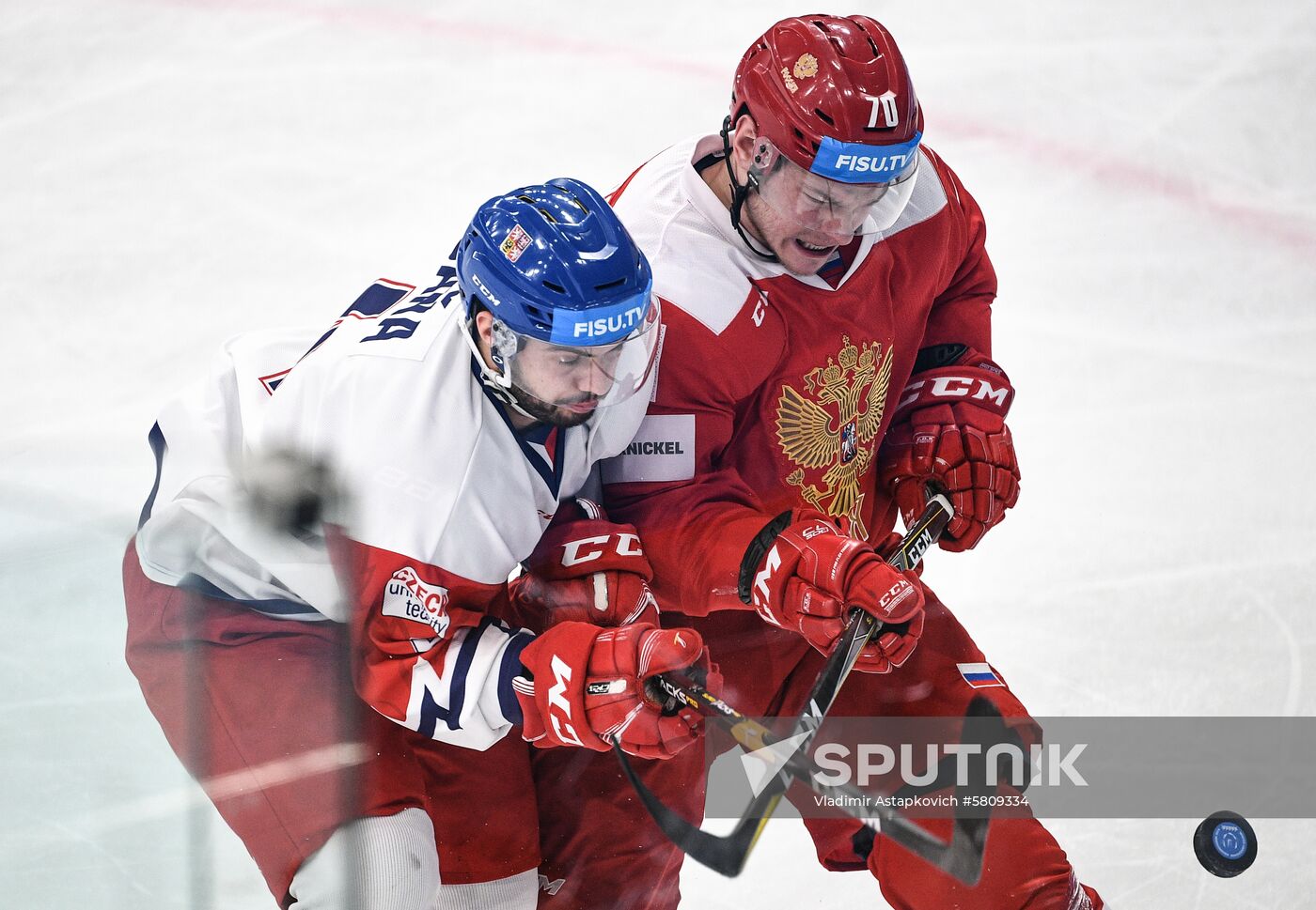 Russia Universiade Ice Hockey Men Russia - Czech Republic