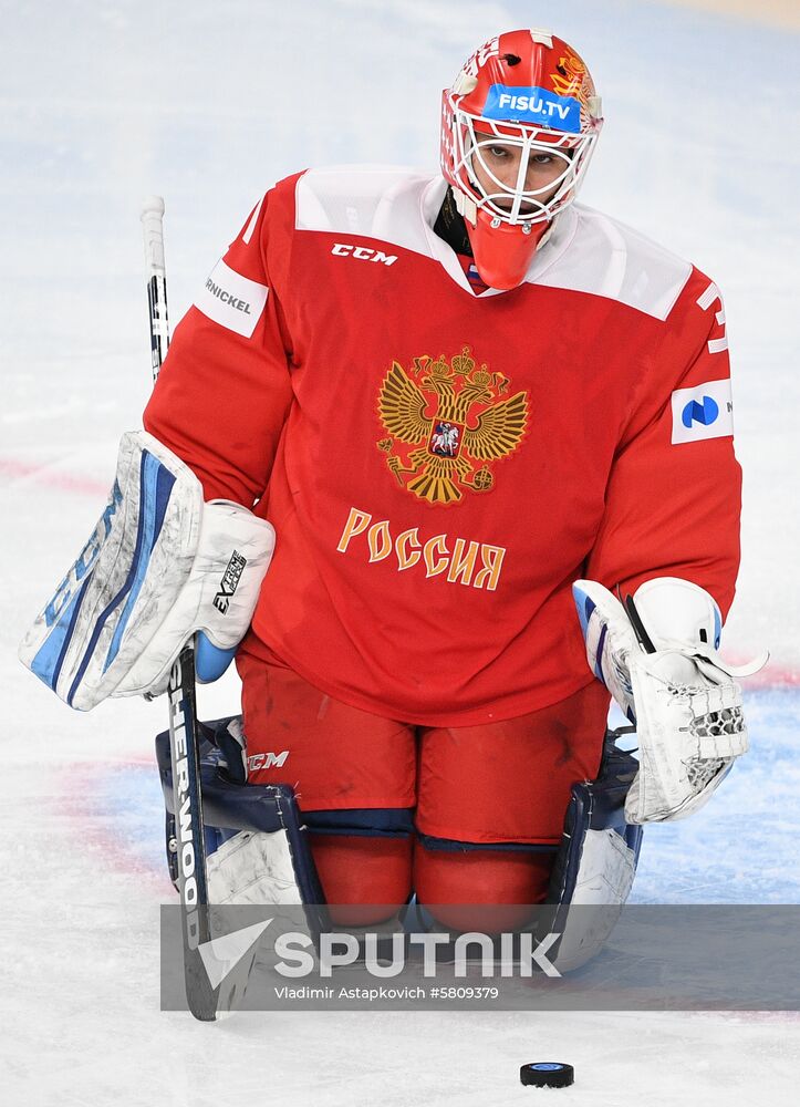 Russia Universiade Ice Hockey Men Russia - Czech Republic