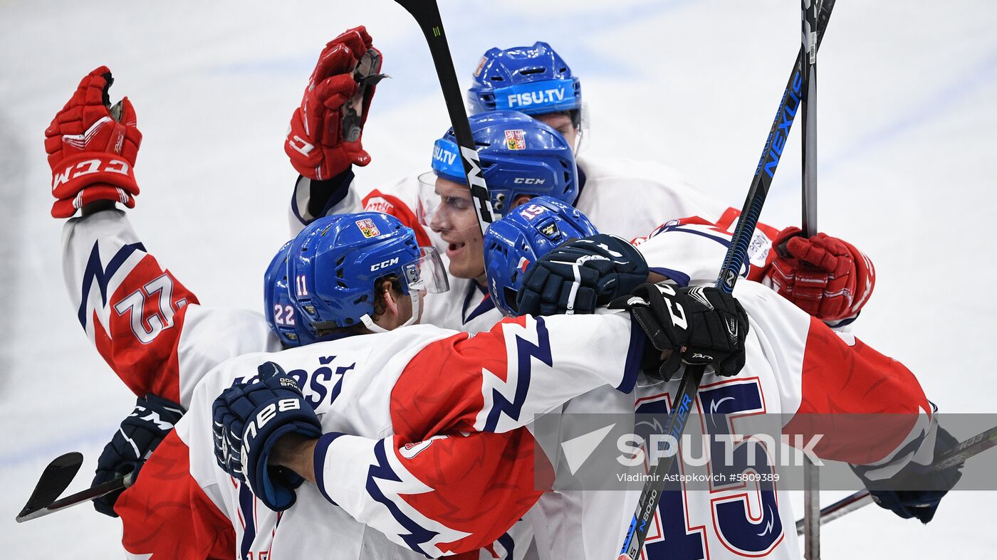 Russia Universiade Ice Hockey Men Russia - Czech Republic