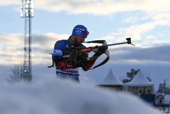 Sweden Biathlon Worlds Men Sprint