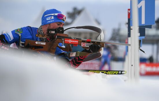 Sweden Biathlon Worlds Men Sprint